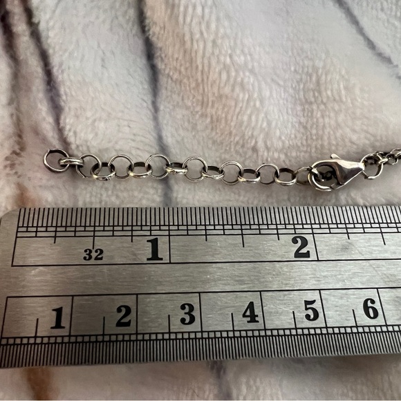 ❤️ Pink Dream Dahlia Kingman Turquoise 925 Navajo Lariat Necklace 20+2” 26.8gm - Picture 5 of 15